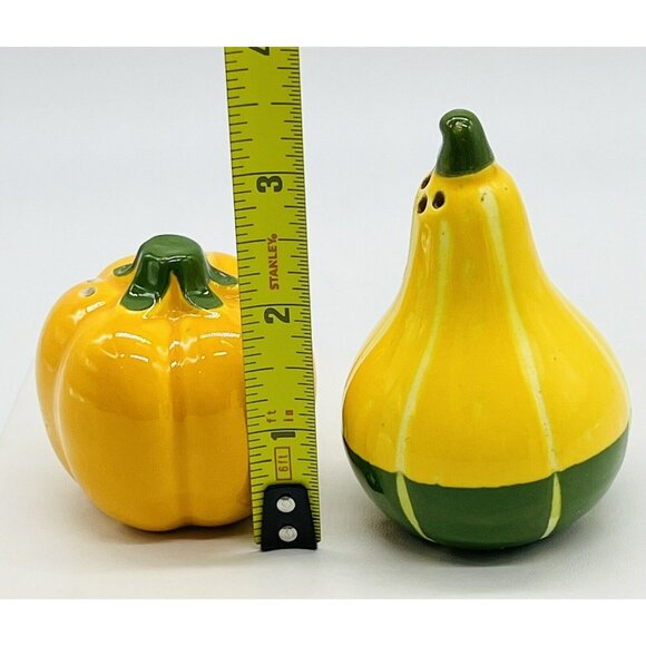 Avon Salt Pepper Shakers Shades of Autumn Pumpkin Gourd 1984 - Picture 4 of 5
